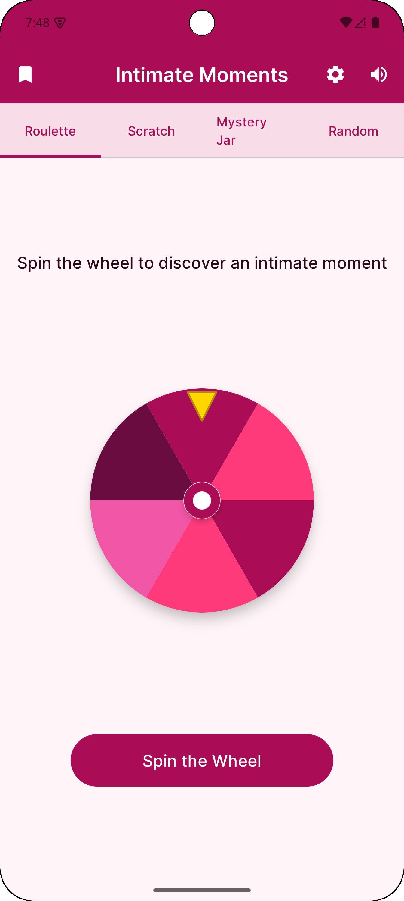 Intima Roulette Mode